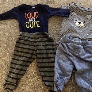 Baby boy clothes shorts and pants. Carters and other brands.